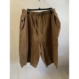 New Monument Men's Cargo Shorts Brown Size 4X